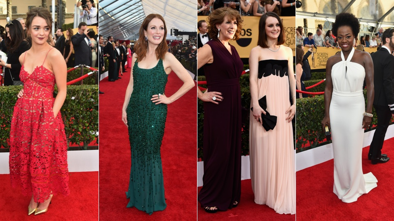 Illustration for article titled So Many Beauties (And So Many From OITNB!) at the SAG Awards